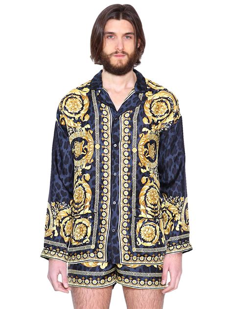 versace pyjama|versace pajama set.